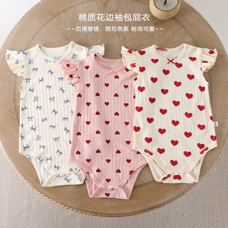 婴儿包屁衣夏季纯棉a类新