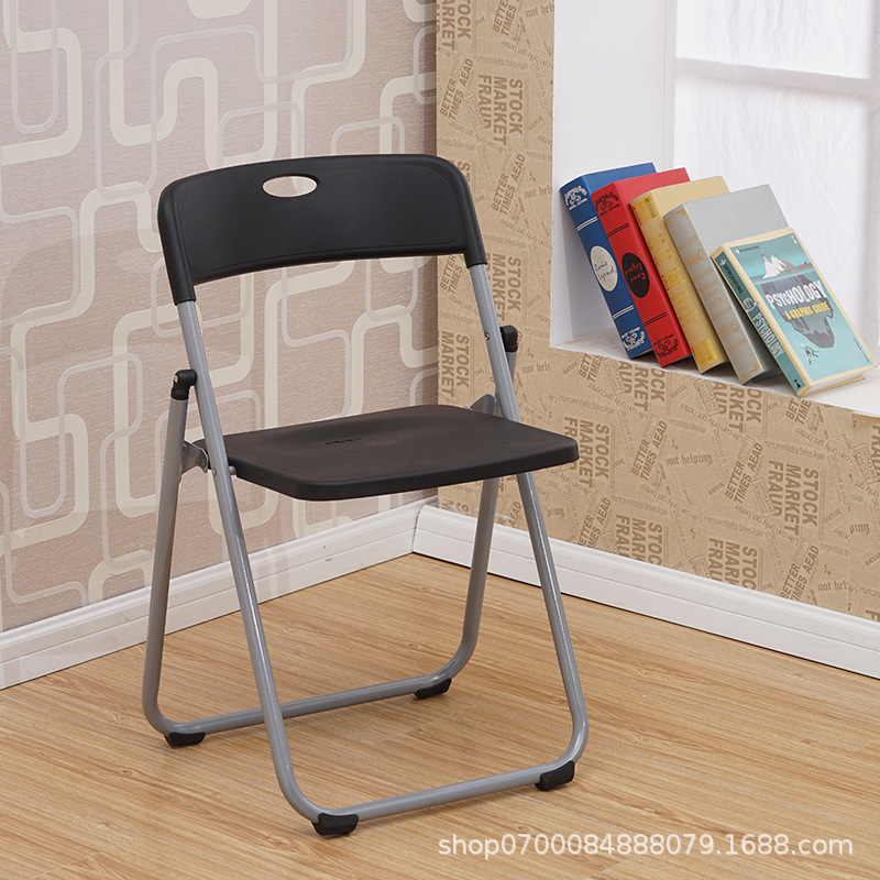 直销塑料折叠椅办公电脑椅会展会议办公椅现代开会椅子