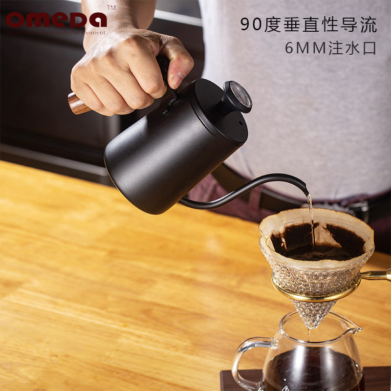 不锈钢手冲咖啡壶带刻度