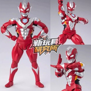 泽塔SHF奥特Z贝塔冲击粉碎力量形态肌肉艾斯高达成品手办玩具模型