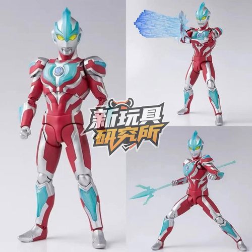 银河SHF奥特gina银河超人金迦GINGA关节可动人偶手办模型儿童玩具
