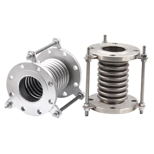 不锈钢法兰式拉杆补偿器真空波纹管膨胀节伸缩节DN50 65 80 100
