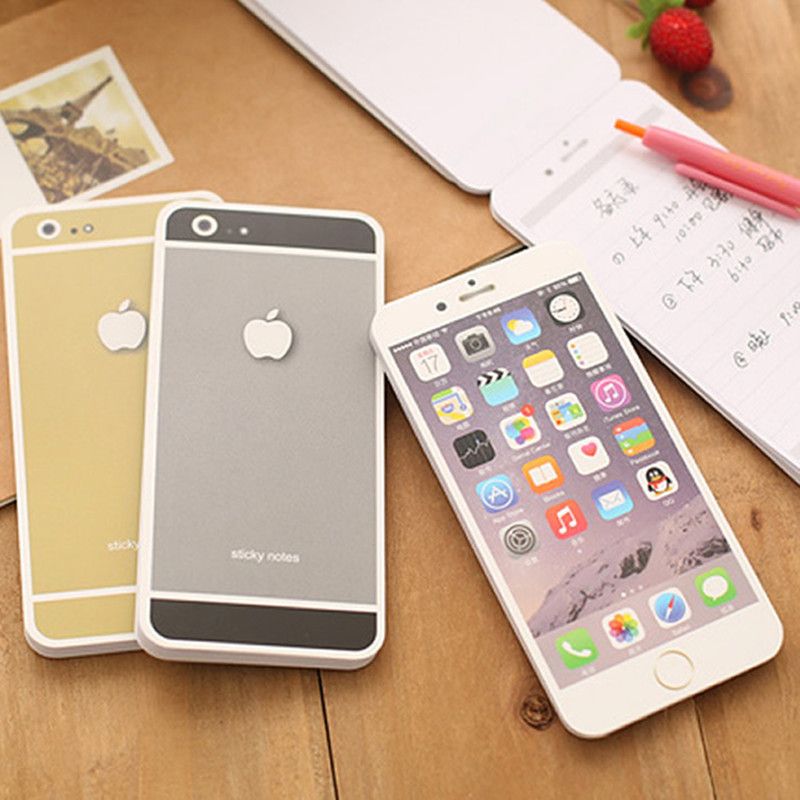 创意苹果iPhone6S手机造型便签本记事本小学生个性笔记本奖品本子