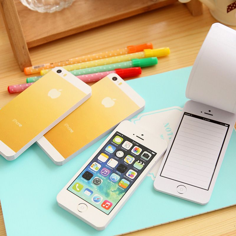 16本创意iphone苹果5s手机便签本便签纸记事本笔记本学生奖品小本