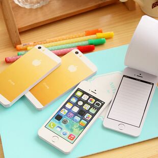 16本创意iPhone苹果5s手机便签本便签纸记事本笔记本学生奖品小本