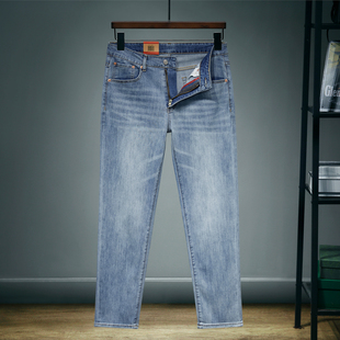 【进口原料】原牛Lvs511浅蓝直筒修身百搭李维期501男士牛仔裤