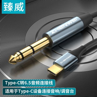 c公转6.35公音频线 Type 臻威 ZHENWEI