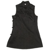 盘扣坎肩外套马夹马甲背心春秋冬国风上衣女装 原创新中式 复古长款