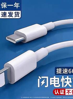 适用苹果iPhone12数据线手机12快充ipone14充电宝短款车载USB冲电器爱疯十二ihone13加长2米11Promax原正装品