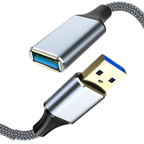 USB3.0延长线1/2/3米公对母转接加长数据线电脑u盘连接无线网卡手柄鼠标键盘电视接口摄像头打印机手机充电器