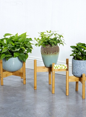 Planter Pot Trays Flower Pot Rack Strong Free Standing