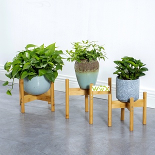 Planter Pot Trays Flower Pot Rack Strong Free Standing