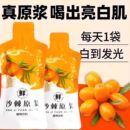 新疆沙棘原浆鲜果浓缩生榨沙棘汁野生100%原浆果源汁VC无添加正品