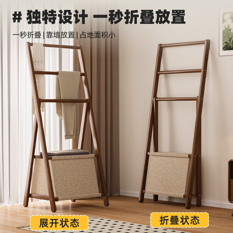 简易挂衣架落地立式卧室