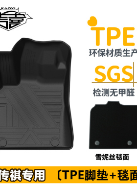 适用于GAC传祺TPE脚垫汽车配件GS8 GS5 GS4 GS3 GA6 GA4影酷影豹