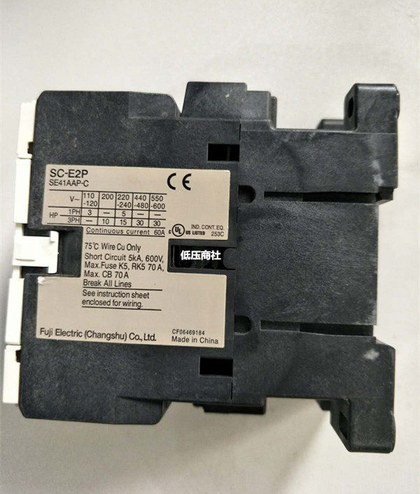 【原装正品】常熟富士电磁交流接触器SC-E2P AC36V110V220V 现货
