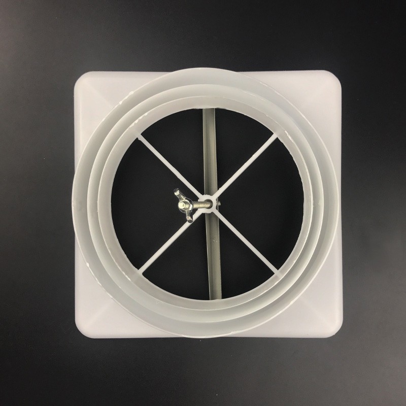 公共烟道止逆阀底座排烟管出风口十字拉杆变径排风口抽油烟机配件