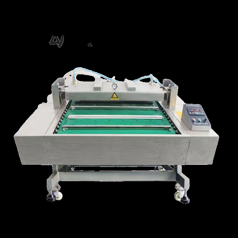 滚动式包装机全自动干湿两用连续式真空机玉米泡椒凤爪真空包装机