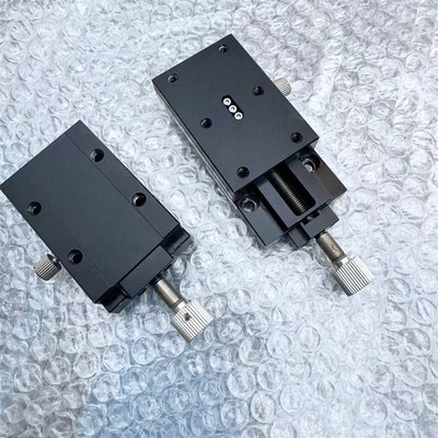 米思米XSL XSLC60 90精密手动位移光学平台燕尾槽微调滑台
