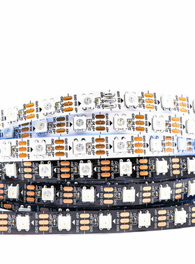 WS2812B全彩jLED灯条5050RGB贴片内置IC灯珠智能可编程5V幻彩灯带