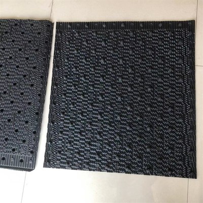 冷却塔填料pvc散热片良机750*800淋水填料蜂窝方形凉水塔胶片厂家