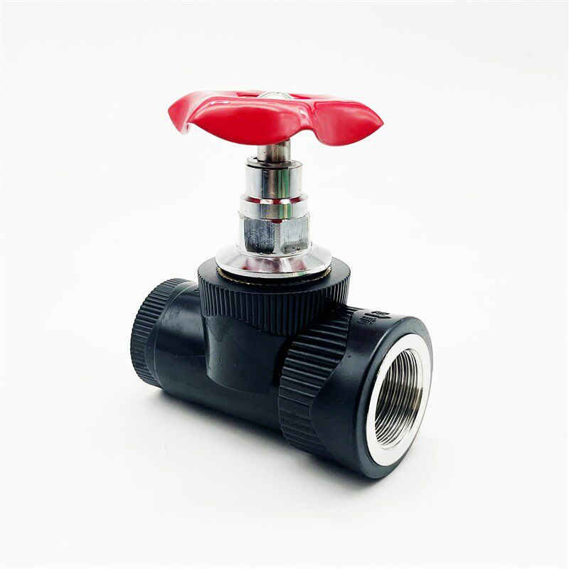 双内丝截止阀PE内螺纹阀门4分20水表前阀6分25开关闸阀铜阀芯水管