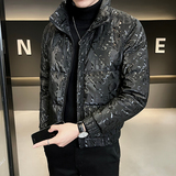 B255-5502-P1652022秋季新款高品质男士羽绒服简约潮立领外套男，男装羽绒服，电商B255