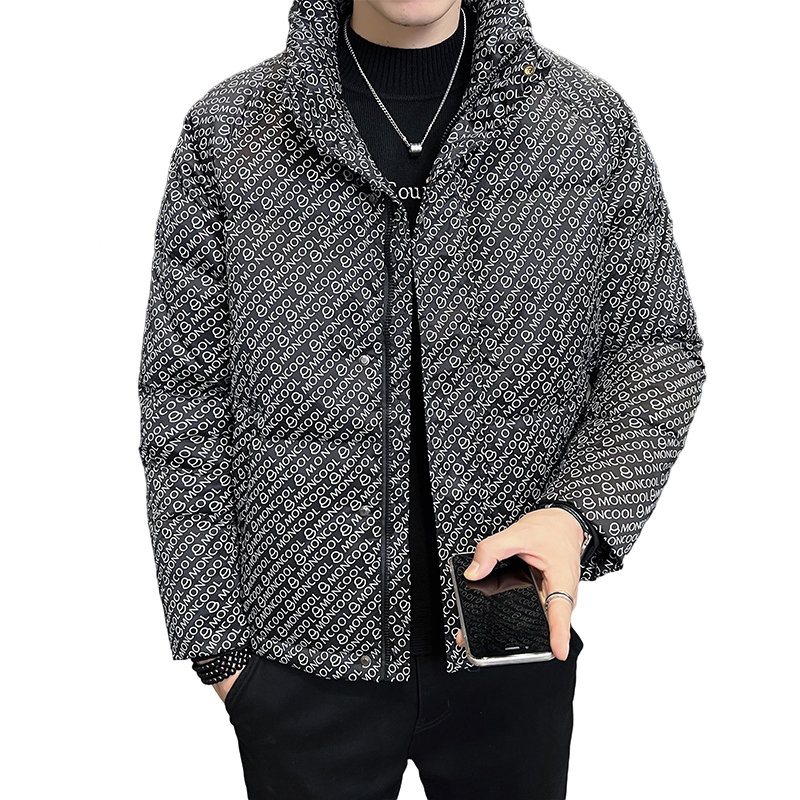 B255-5523-P165M-4XL店主风男士潮流高品质外套羽绒服百搭休闲潮,男装羽绒服,电商B255