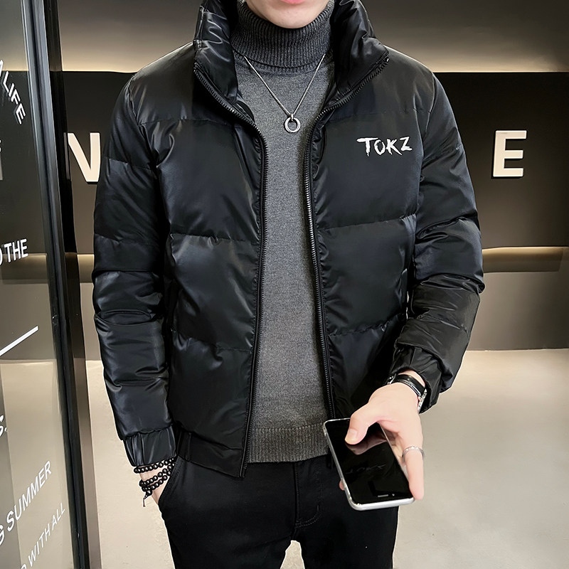 B255-5501-P165 2022冬季男士休闲立领羽绒服简约百搭高品质外套图片