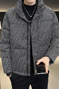 B255-5523-P165 M-4XL店主风男士潮流高品质外套羽绒服百搭休闲潮图片