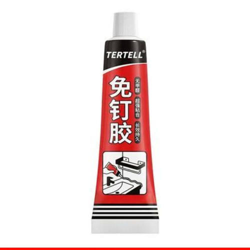 TERTELL高粘度强力免钉胶嫁烩瓷砖金属用万能胶免打孔速干防水a1