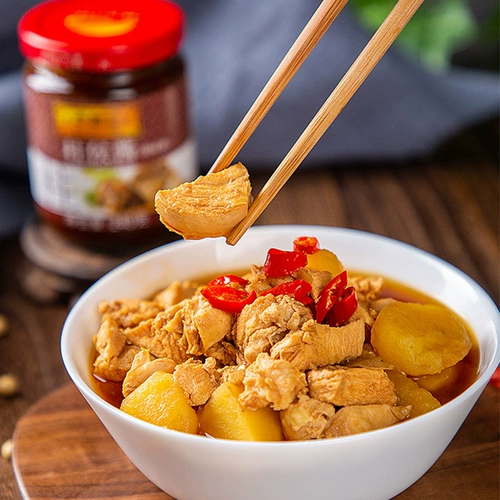 Li Jinji Sauce Sauce 240g горячее горшок приправляя жареные блюда прохладное тушеное мясо из маринованного мяса, тушеное мясо барбекю бибимбап приправляющий соус