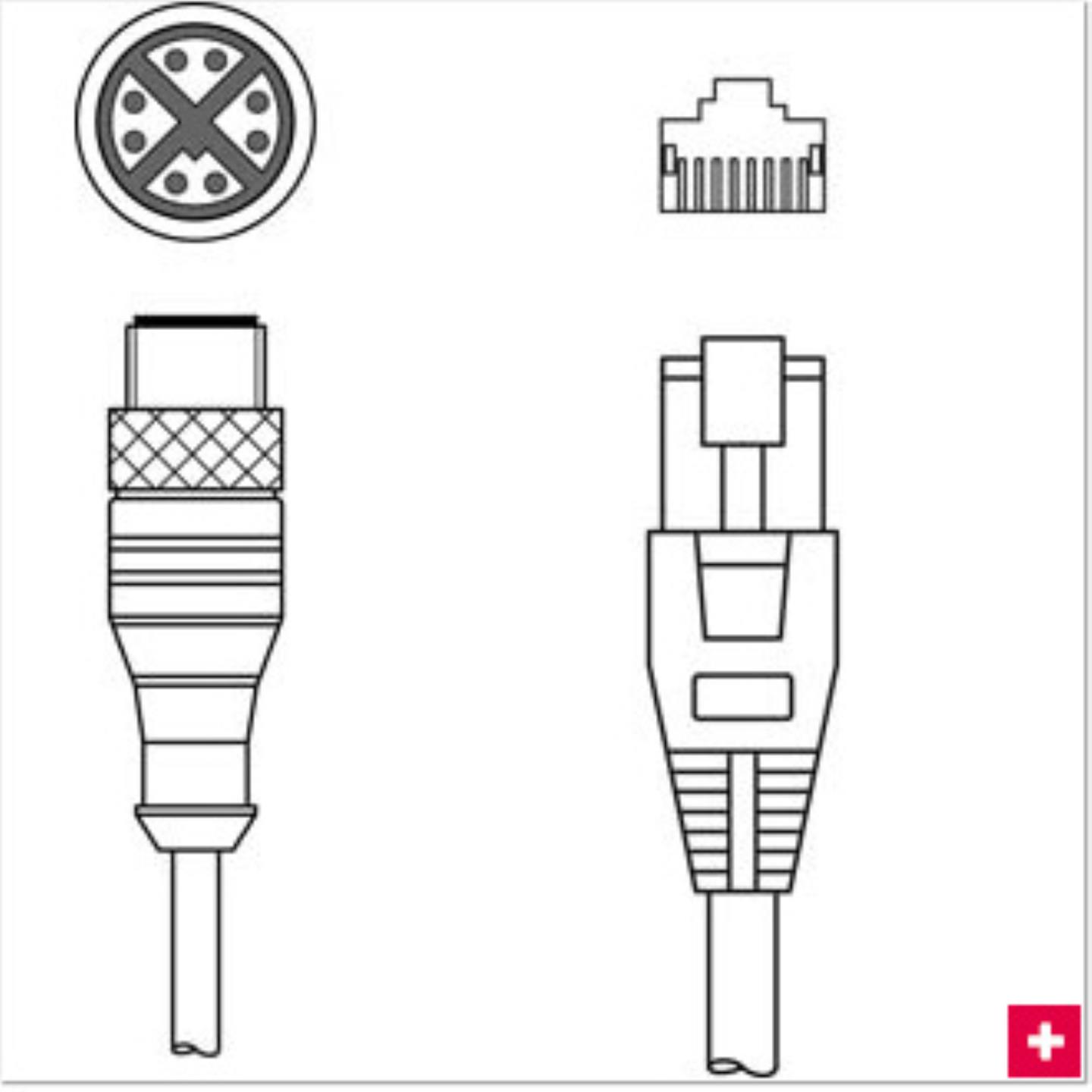 KSS ET-M12-4W-RJ45-A-P7-150   KSS ET-M12-8A-RJ45-A-P7-050