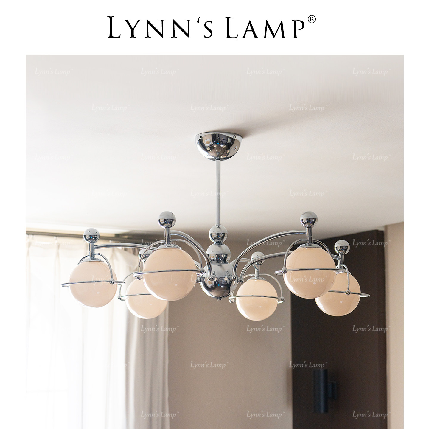 Lynn's立意 法式客厅吊灯 包豪斯2026新款高级感卧室现代大厅灯