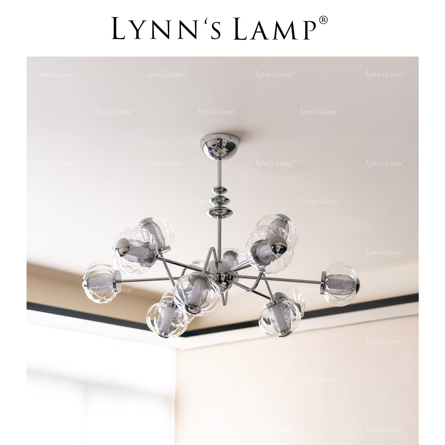 Lynn's立意 包豪斯客厅吊灯2026新款卧室氛围感中古创意大厅灯具