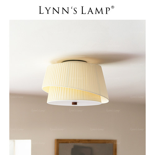 Lynn's立意轻法式奶油复古吸顶灯