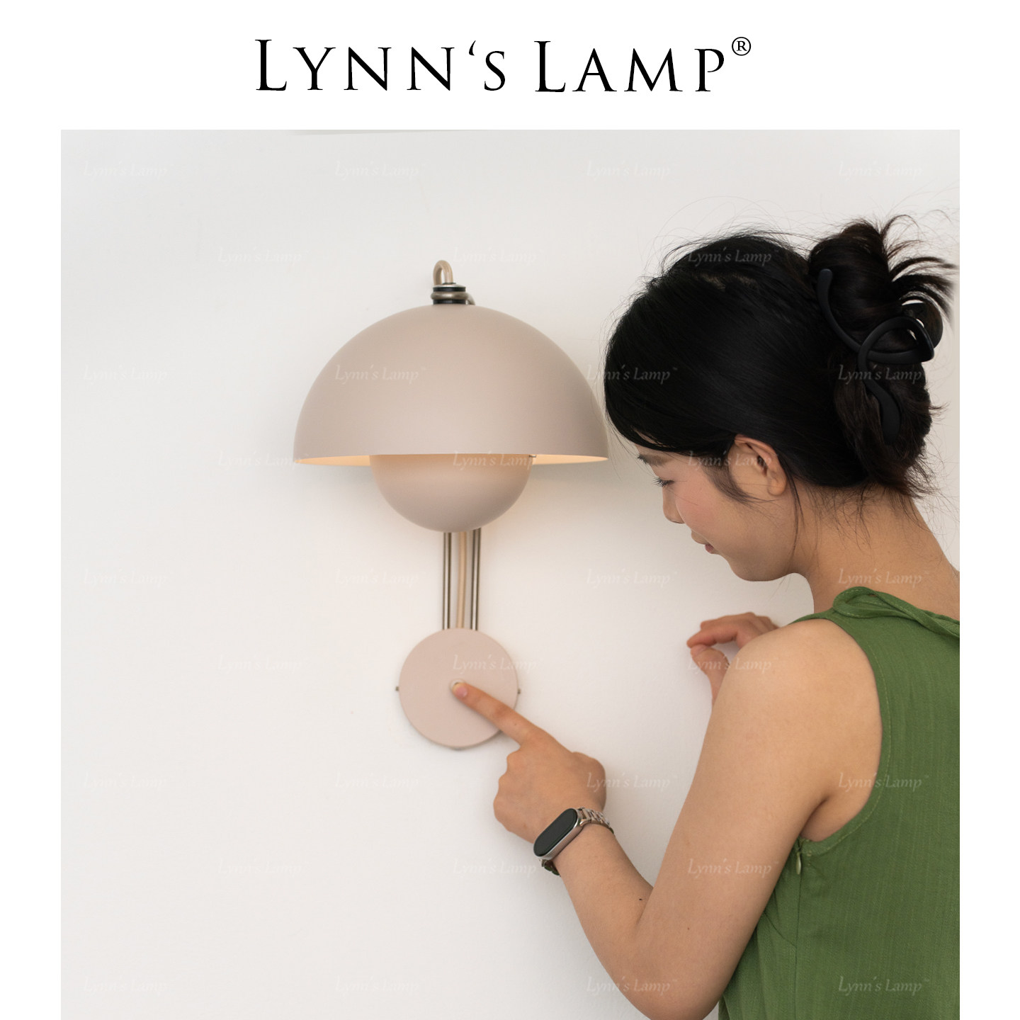 Lynn's 北欧设计师VP8花苞壁灯卧室简约客厅氛围感丹麦背景墙灯具