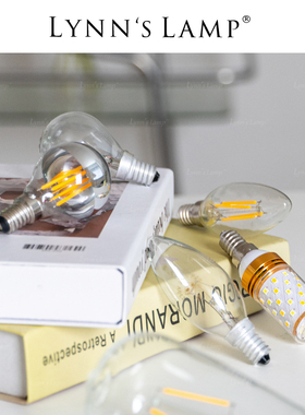 Lynn's立意 灯泡光源led暖光白光中性光E27,E14,G9,G4备用螺口灯
