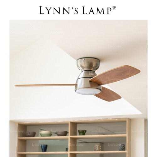 Lynn's立意中古风卧室风扇灯