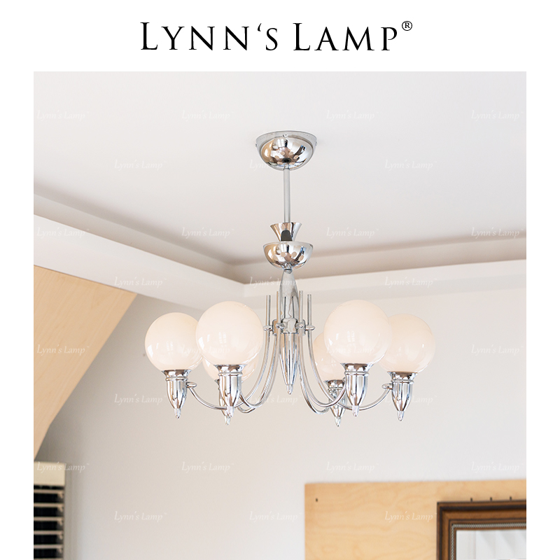 Lynn's立意包豪斯复古客厅吊灯