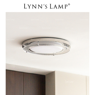 包豪斯书房2025新款 中古风卧室吸顶灯 全光谱房间灯 s立意 Lynn