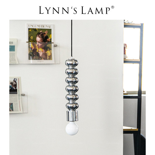 立意包豪斯风格中古床头led吊灯