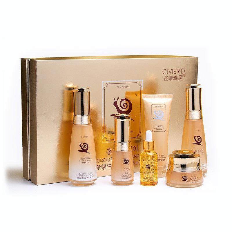 蜗牛原液化妆品全套正品护肤品套装眼霜精华水乳美容院护肤套