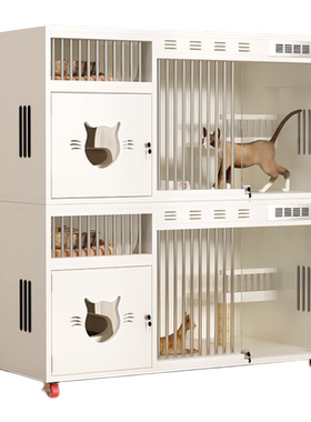 猫柜四季通用恒温产房定制猫别墅