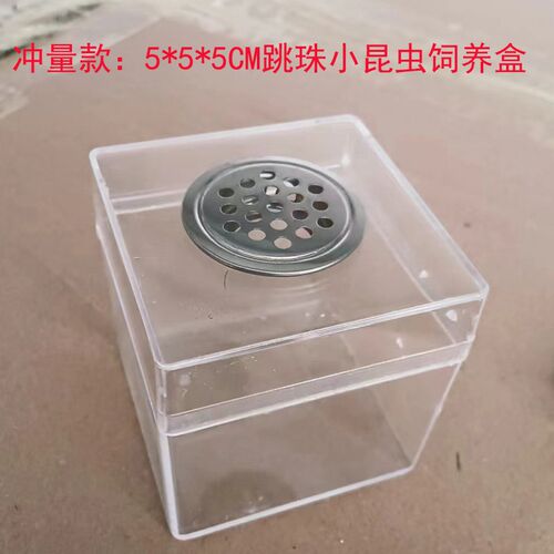 跳蛛蜘蛛螳螂饲养盒攀爬宠盒树蛙角蛙鸣虫蝈蝈生态盒甲虫透明盒子