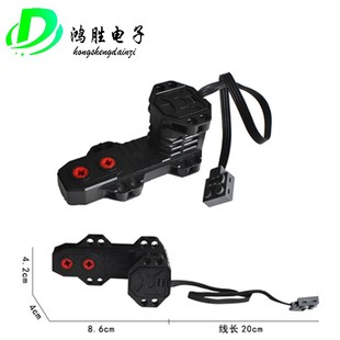 兼容樂高9686 WEDO2.0配件怪兽马达科技编程组改装PF配件M+L马达