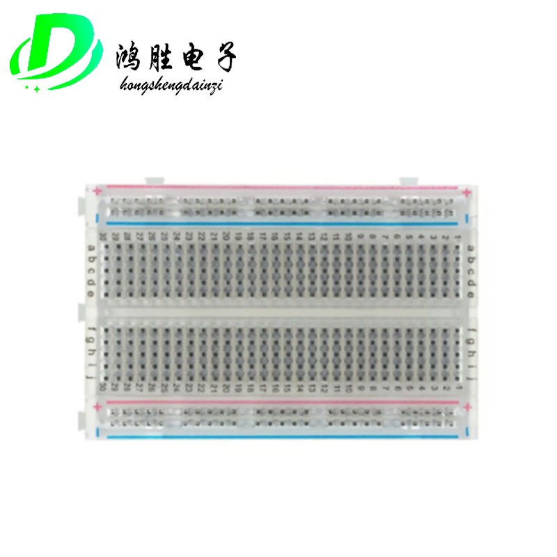 透明 迷你小面包板MB-102 400孔 830孔迷你面包板透明83X55mm