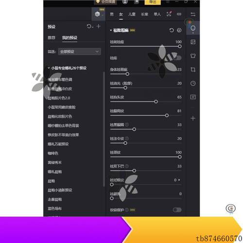新像素蛋糕预设 142个 抖音小磊26个预设 小齐15个预设