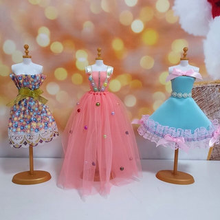 服装设计diy儿童服装设计创意粘贴手工制作材料包女孩玩具礼物
