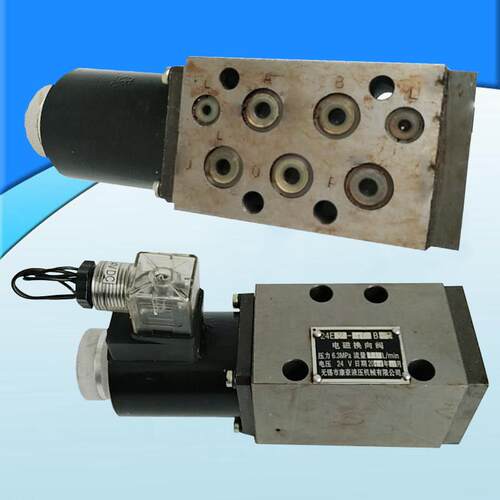 无锡康豪电磁换向阀24E-10B 24E2-25B 24E2-63B压力6.3mpa，24V